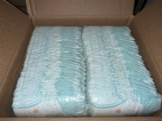 Brand New Case of Pampers Diapers size 1 - 252 Diapers total