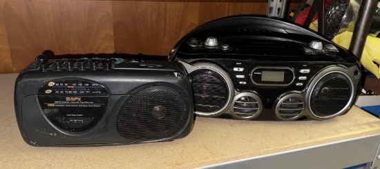 2 Radios- 1 is also a CD Player