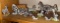 Collection of 11 Zebra Figurines