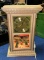 Table Top Clock with Barn Yard & Chicken Diorama On bottom- Needs alittle work 19