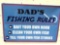 Metal Fishing Sign 12