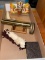 Vintage Collectibles- Kaleidoscope, Carving of a lion, Ivory Craved Letter open, Mask etc