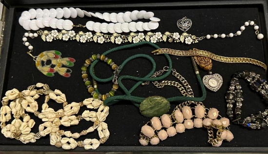 Necklaces, Pendants, Clock Charm and Bracelet