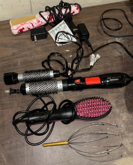 CHI Hair straightener, Round Brush Blow Drier, Straighten Brush etc