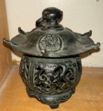 Cast Iron Chinese Incense Burner