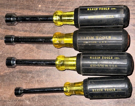 4pc Klein Tools Nut Drivers