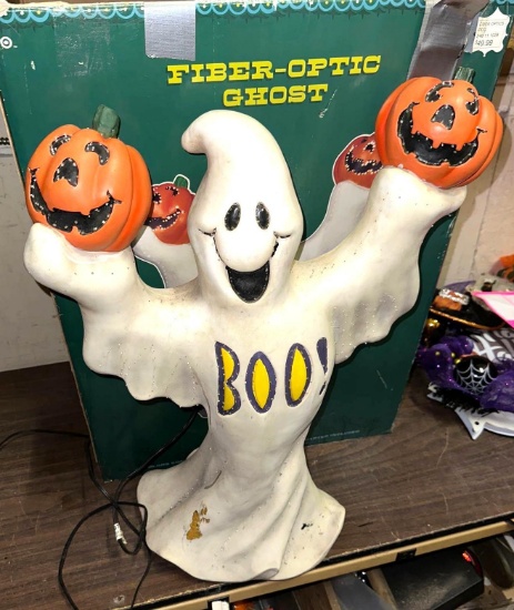 26" Tall Fiber Optic Ghost