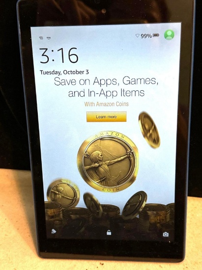 Amazon Fire Tablet- Working