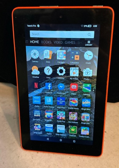 Amazon Fire Tablet- Working