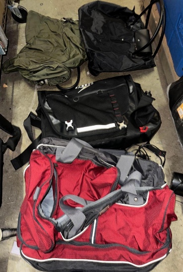 Lot of Duffel/ Backpacks- in good condition