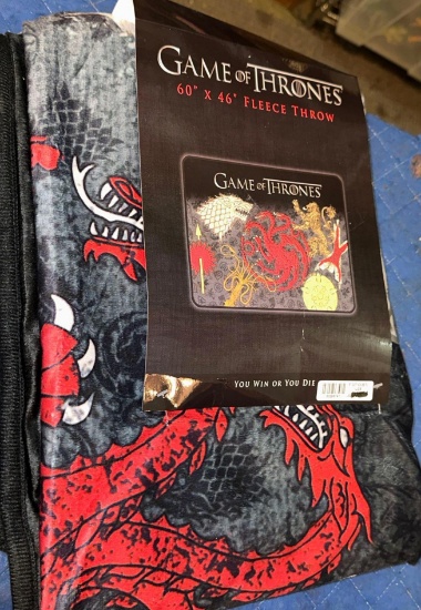 New Game of Thrones 60" x 46" Fleece throw
