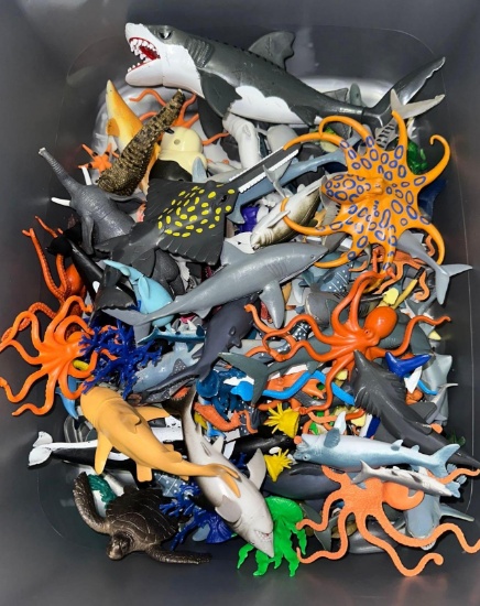 Large Group of Animal toys