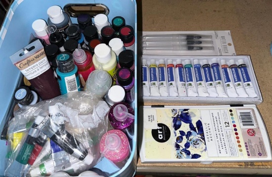 Large lot of Artist Watercolors and more
