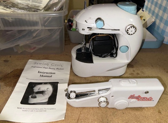 Sewing Genie Compact Sewing machine and Handy Stitch