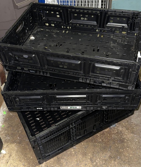 3 Collapsible Crates