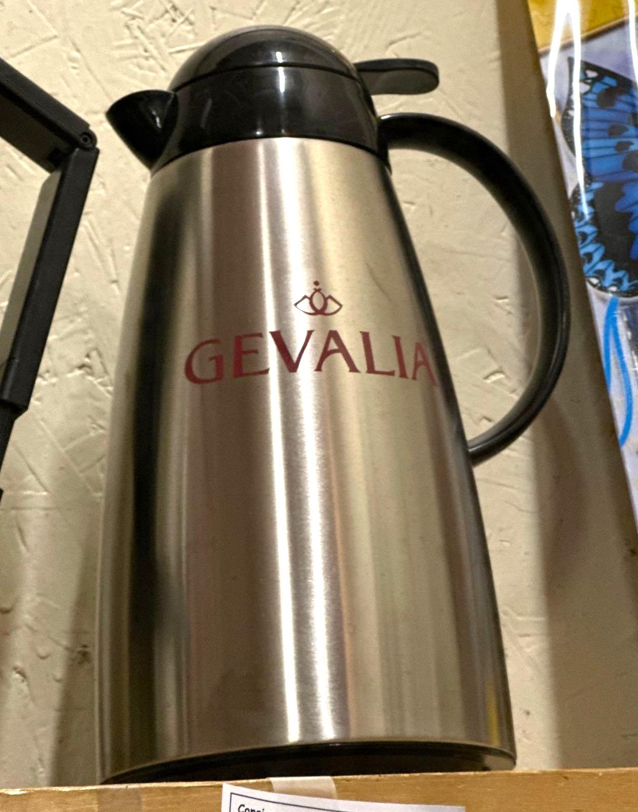 Large Size Stainless Thermos and Gevalia Coffee Proxibid