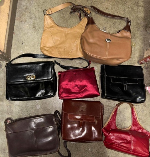 Lot of Purses - Most are Leather