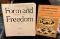 2 Native American Books- Art and Designs from Freedom 1st Edit. and Promo Basket making