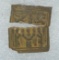 Russian Ikon Cut in Half to Decommission then Buried under Christian Othoridox tradition