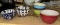7 Colorful Ceramic Bowls- Signature Houseware and West Elm