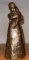 Vintage 1978 Bronze Style Statue Mother and Child Kelsey Sculpture - Signed, Dated & numbered 8