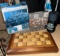 Chess Games ( wood & Glass) and Speed Stacks- cup stacking game