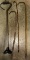3 Vintage Wood Canes and 1 Metal Cane