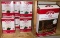7 New Boxes of 100 Clear Mini Christmas Lights and 150 Multi color Net Lights