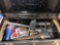 Craftsman Tool box with Hand tools, Air Compressor Air Nozzle and more