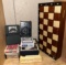 Wood Chest Game and Playing Cards
