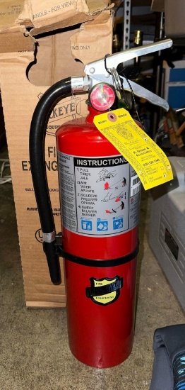 Large Buckeye Fire Extinguisher Manufactured 08/18