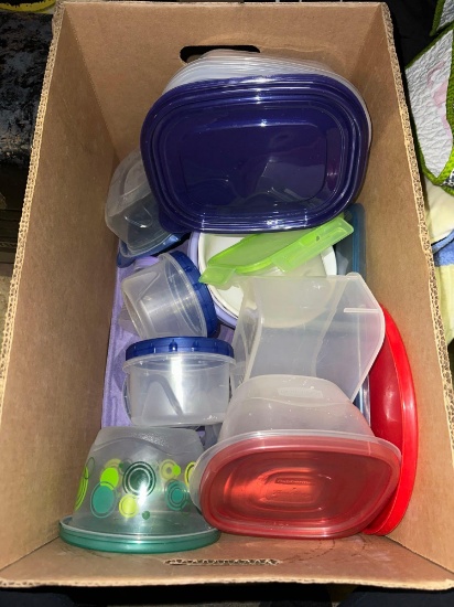 Box full of Food Storage Containers