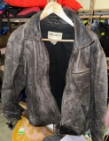 Vintage Eddie Bauer Genuine Leather Jacket - Nice Distressed Look