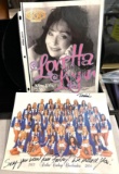 Loretta Lynn Autographed from 2003 and Dallas Cowboy Cheerleaders Autographed from 2004
