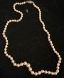 Extortionary Pearl Necklace - real Cultured Pearls