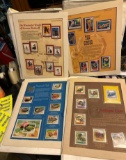 4 Folders of Beautiful Mint Stamps from Mongolia, Republic of Zaire