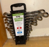 New/Like New Pittsburgh 22pc Combination Wrench Set