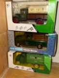 3 NIB John Deere Truck Banks