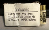 Box of 5 Safariland 12 gauge Bean Bag Ammo