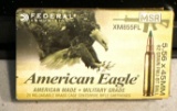 20ct Box of Federal Military Grade 5.56 ammo