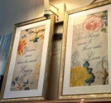 2 Framed Inspirational Wall Art 32