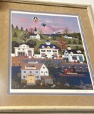 Framed A SNUG NANTUCKET INLET NUMBERED AND SIGNED JANE WOOSTER SCOTT 40