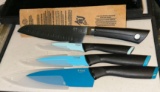 4 New/Like New Knives- 3- T-fal and 1 Hand Crafted in Japan VB0718