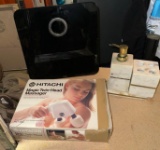 Fitbit Aria 2 Scale, Hitachi Massager and 3 pc Stone Bathroom set