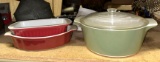 Bakeware lot - Corning Ware and Bialetti Stoneware