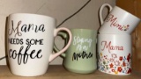 4 Mama Coffee Mugs