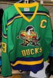Classic Reels Authentic Movie Jersey The Mighty Ducks #96 Conway size L