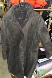 Lands' End Jacket size M- Super Soft like Suede and lined with Fleece - in good condition