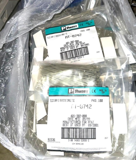 8-- New Panduit Cable ties and Mounts AT-8742