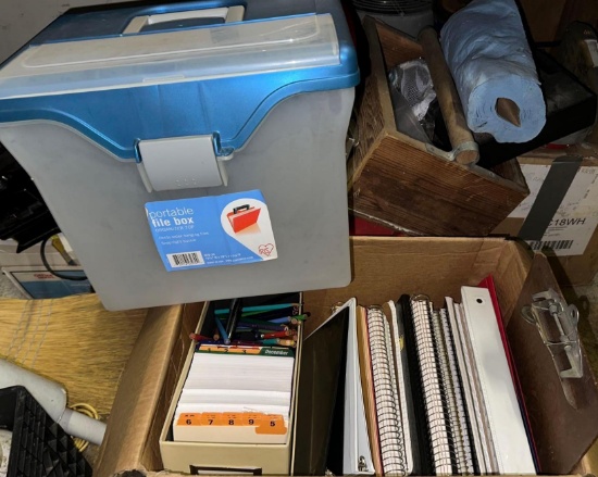 File Box, Notebooks, Binder and more